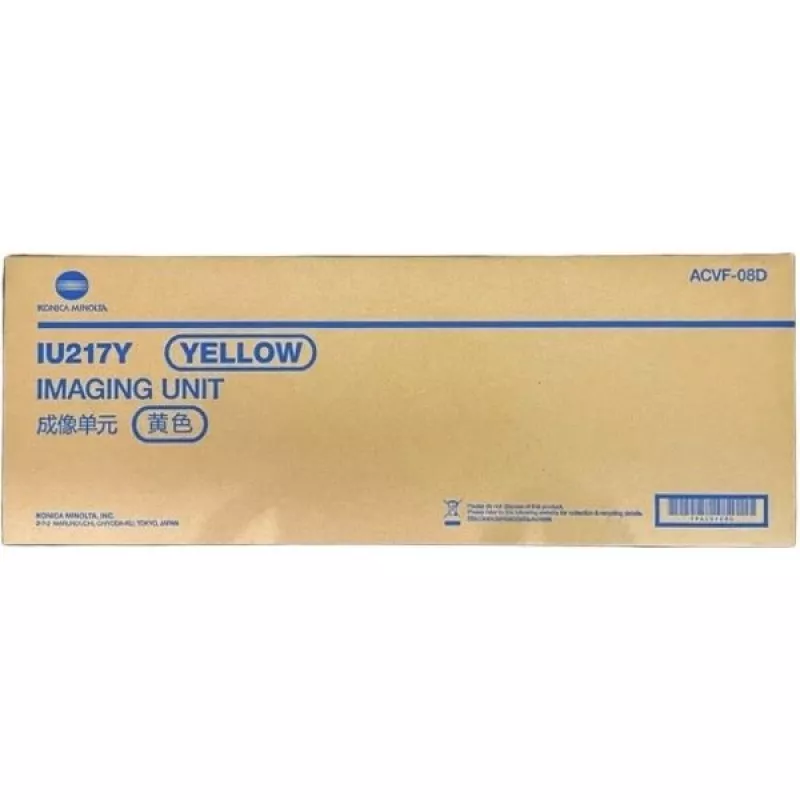 Konica Minolta ACVF08D/DR-217Y cilindru komplekts dzeltens, 87 000 lpp., priekš KM...