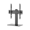 Goobay Tabletop TV Stand Basic Fix | Swivel | 32-70 collas | Maksimālā slodze 40 kg | Melns