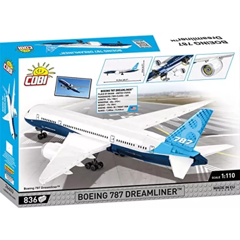 COBI Boeing 787-8™ DREAMLINER™ lidmašīna
