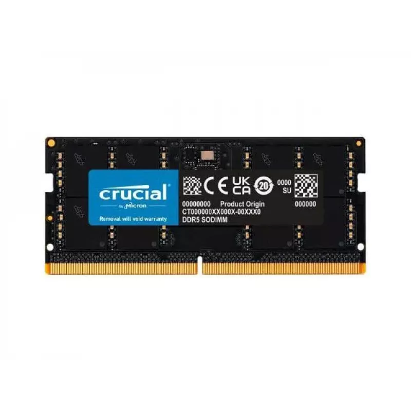 Crucial CT32G56C46S5 SO-DIMM, 1x 32 GB, DDR5, 5600 Mhz, CL46, 1.1v