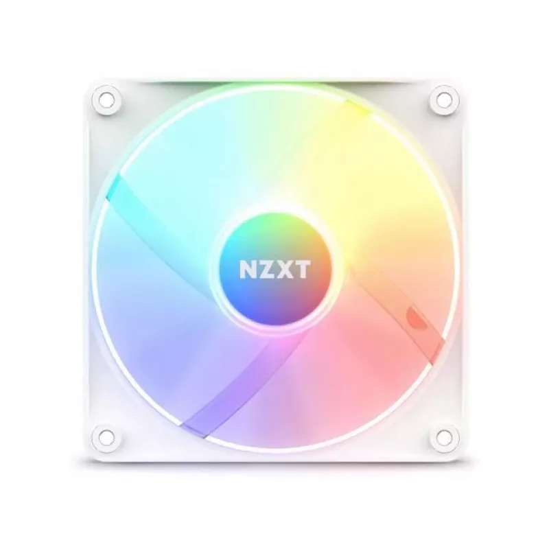 NZXT F120 RGB Core 120mm ARGB korpusa ventilators - balts