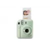 Momentšāvuma kamera Fujifilm Instax Mini 12 Zaļa — attēls 86x54 mm, filmiņa 62x46 mm, 60 mm ekv. fokusa attālums