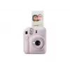 Momentānās drukas fotoaparāts Fujifilm Instax Mini 12 violeta — bilde 86×54 mm, filma 62×46 mm, fokusa attālums 60 mm