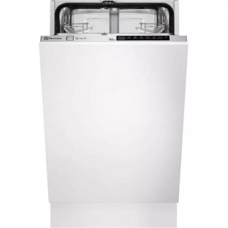 Iebūvējamā trauku mazgājamā mašīna Electrolux EEM43200L, šaura 45 cm, 10 trauku komplekti, 44 dB, 8 programmas