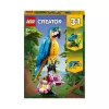 LEGO komplekts Exotic Parrot 31136 — Creator vitrīnas modelis, 253 detaļas, 220×120×110 mm