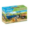 Playmobil kombaina traktors ar piekabi – lomu spēles un iztēles rotaļas vecumam no 6 līdz 9 gadiem – Fat Brain Toys