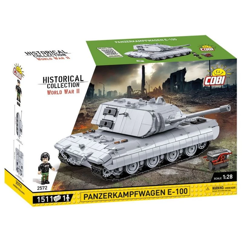 Building set COBI Panzerkampfwagen E-100 World War II 1511 pieces