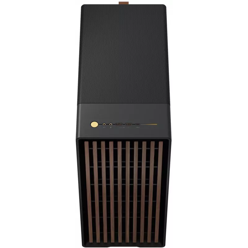 Fractal Design North Charcoal Melns Mesh Mid Tower Case - Melns