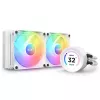 Universāls šķidruma dzesētājs NZXT Kraken Elite 240 RGB 12 cm balts