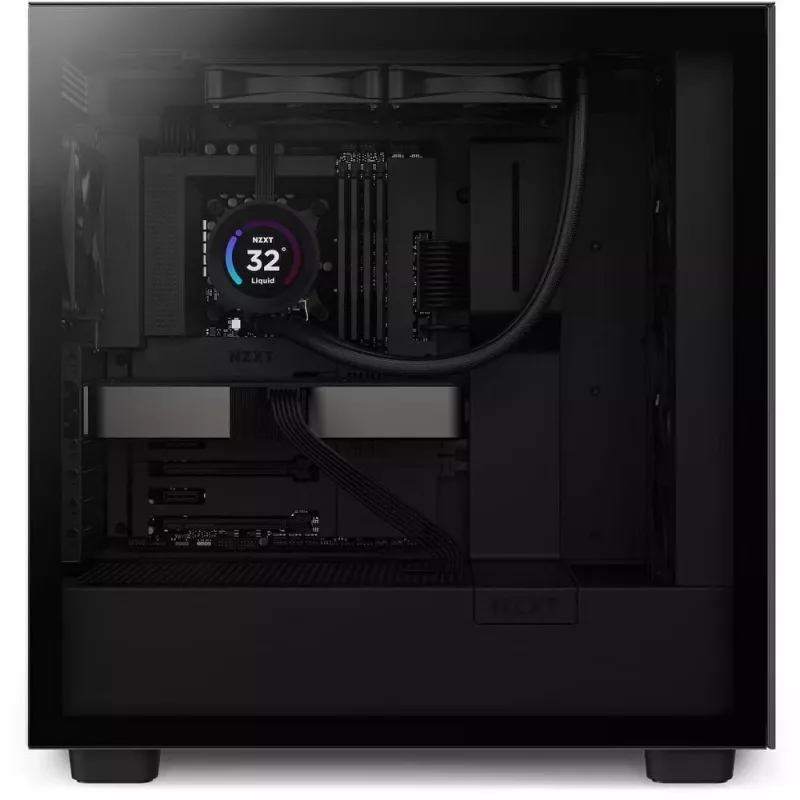 Viss vienā šķidruma dzesētājs NZXT Kraken Elite 240 12 cm Melns