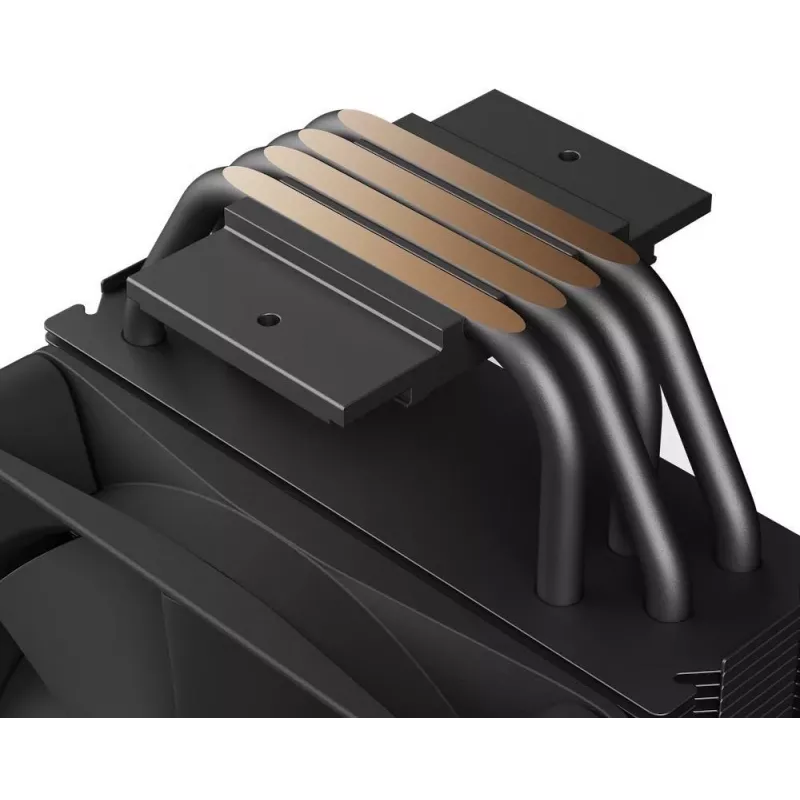 NZXT T120 RGB Procesora gaisa dzesētājs 12 cm Melns 1 gab.