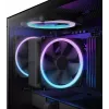 NZXT T120 RGB Procesora gaisa dzesētājs 12 cm Melns 1 gab.