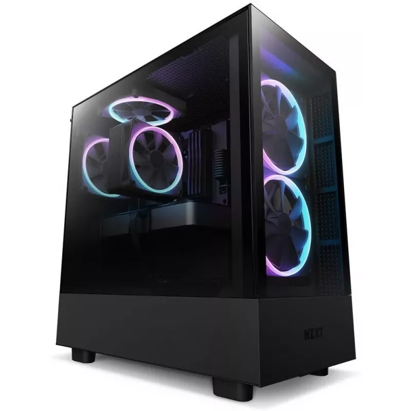 NZXT T120 RGB Procesora gaisa dzesētājs 12 cm Melns 1 gab.
