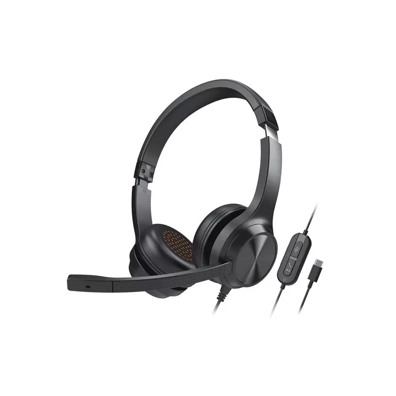 Creative 51EF0980AA000 Chat USB on-ear austiņas ar vadu, stereo, melnas
