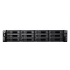 Synology RackStation RS2423+ NAS/glabāšanas serveris Rack (2U) Ryzen Embedded V1780B 8 GB DDR4 0 TB DiskStation Manager Melns, Pelēks