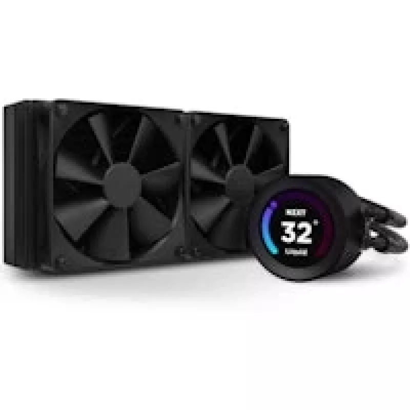 Viss vienā šķidruma dzesētājs NZXT Kraken Elite 280 14 cm Melns