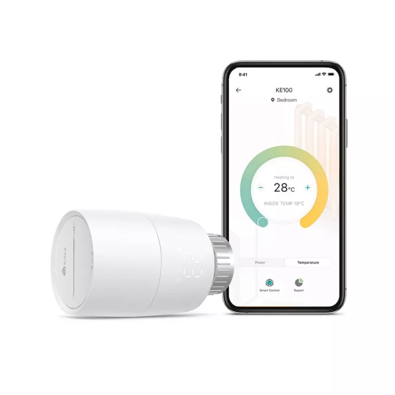 Kasa Smart Termostatiskais Radiatora Vārsts – Starta Komplekts