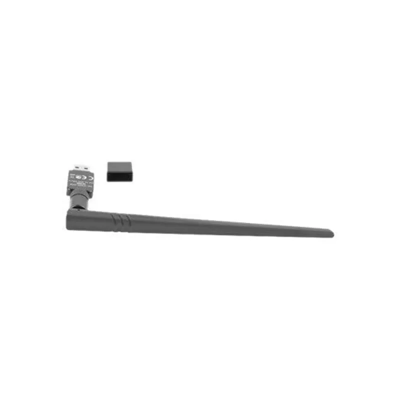 USB Wi‑Fi adapteris LANBERG NC-0300-WIE, USB 2.0, divas ārējās antenas 5 dBi, WLAN 300 Mbps, Ethernet/WLAN, melns