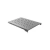 Rack shelf LANBERG AK-1010-B for 19 inch cabinets, 1U, 482.6×750×45 mm, max load 15 kg, Melns