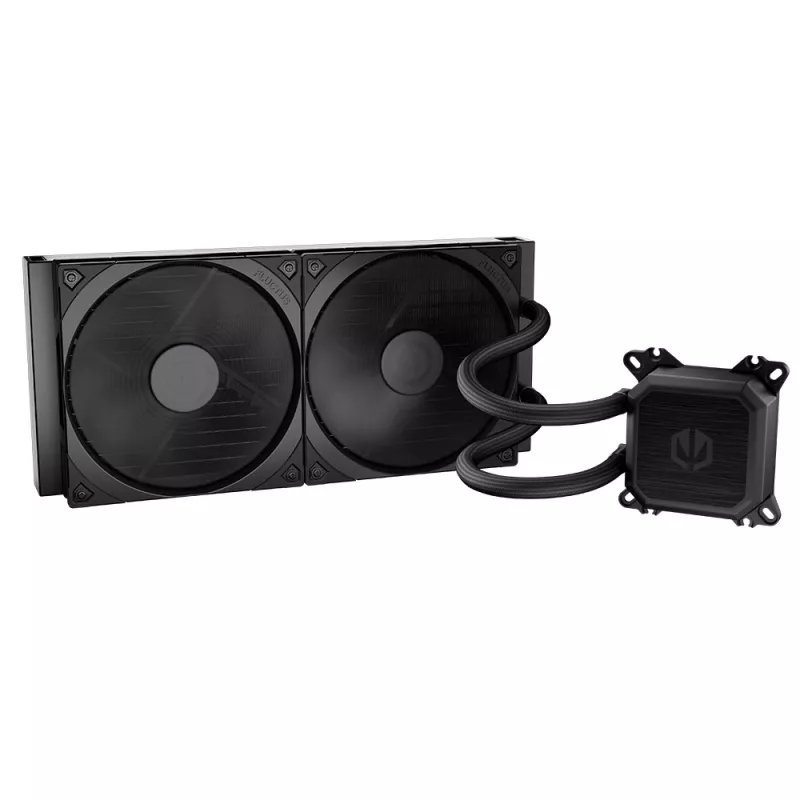 ENDORFY Navis F280 procesora daudzfunkcionālais šķidruma dzesētājs 14 cm melns