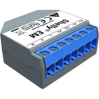 EM | Wi-Fi-operated Smart Energy Meter and Contactor Control Relay Switch | Home Automation | Works with Alexa & Google Home | iOS Android App | No