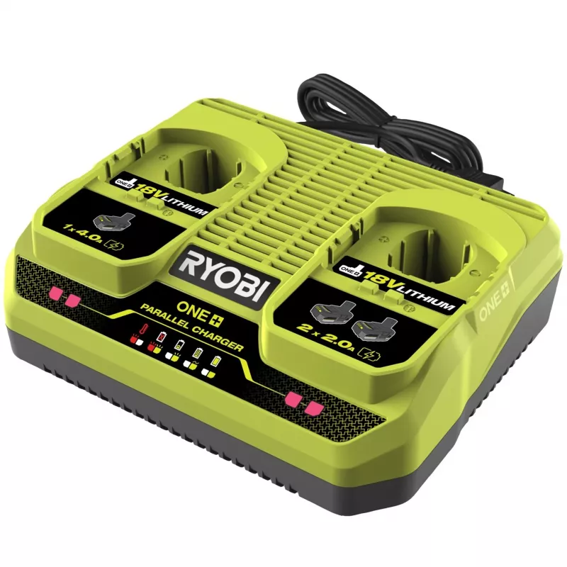 akumulators Charger 18V / 2 Ports