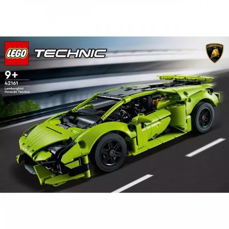LEGO Technic konstrukciju modeļa komplekts Lamborghini Huracán Tecnica mērogā 1:10, 806 detaļas, vecumam 9+