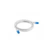 Tīkla kabelis LANBERG Cat6a S/FTP PCF6A-10CC-0100-S, 1 m, RJ-45, pelēks, LSZH, 500 MHz
