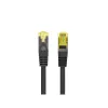 Tīkla kabelis Lanberg PCF6A-10CU-0025-BK RJ45 Cat6a 0.25m Melns
