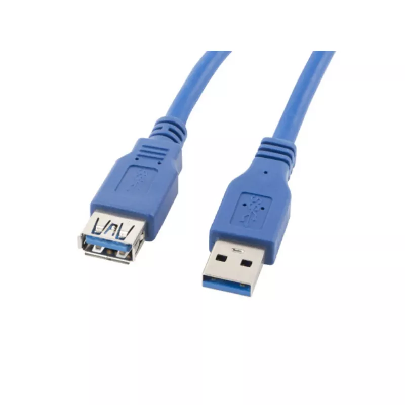 Pagarinātāja kabelis USB 3.0 AM-AF zils 3M