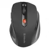 Bezvadu RF optiskā labās rokas pele DEFENDER ULTRA MM-315 — 1600 DPI, 6 pogas, USB uztvērējs, melna