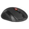 Bezvadu RF optiskā labās rokas pele DEFENDER ULTRA MM-315 — 1600 DPI, 6 pogas, USB uztvērējs, melna