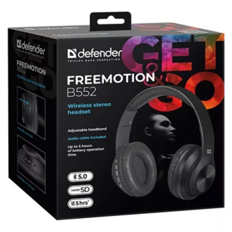 Austiņas Defender FreeMotion B552