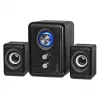 DEFENDER skaļrunis V11 11 W vadu 2.1 galda satelīta skaļruņi, USB 5 V, melns