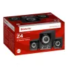 DEFENDER Z4 vadu 2.1 skaļruņi, 11 W RMS, melni, USB 5V barošana, 3,5 mm austiņu izeja