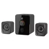 2.1 datora skaļruņi DEFENDER V12 11W RMS USB, 3,5 mm, zemfrekvences skaļrunis, melna, 223×115×130 mm