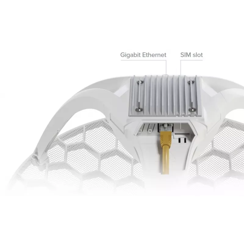 Āra mobilā signāla pastiprinātājs Mikrotik LHG LTE18 komplekts