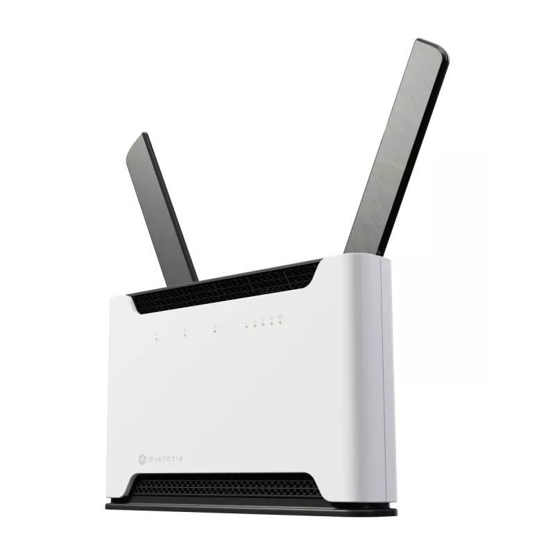 MikroTik Chateau LTE18 - Bezvadu maršrutētājs - 5 portu slēdzis - GigE, 2,5 GigE - Wi-Fi 5, Wi-Fi 6 - Divu joslu (S53UG+5HAXD2HAXD-TC&EG18-EA)