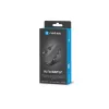 USB centrmezgls NATEC Mayfly USB 3.2 Gen 1 Type-A Type-C 5000 Mbit/s Melns