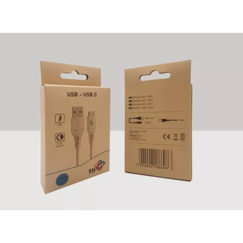 TB Touch Eco Friendly USB a 2.0 - USB C kabelis