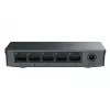 Grandstream GWN7700 2. slāņa nepārvaldāms slēdzis ar 5 Gigabitu portiem, 10 Gbps pārslēgšanas jaudu, 802.1p QoS, melns, galda/sienas montāža, 5 VDC