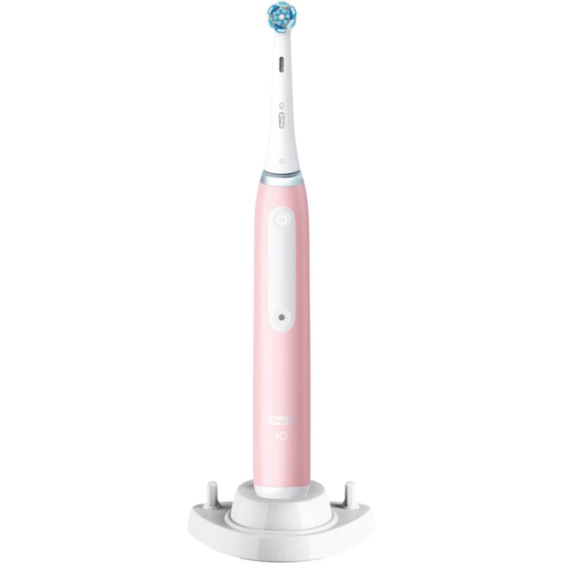Oral-B Elektriskā zobu birste iO3 sērija, uzlādējama, pieaugušajiem, 1 birstes uzgalis, Blush Pink, 3 tīrīšanas režīmi