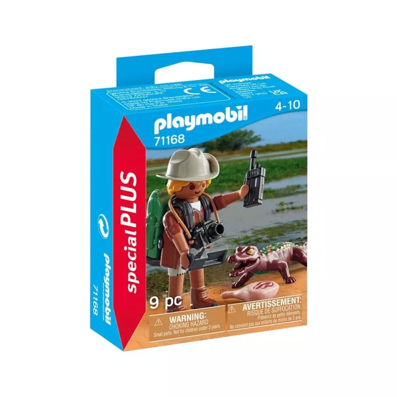 Playmobil Special Plus Pētnieks ar jaunu kaimanu spēļu komplekts