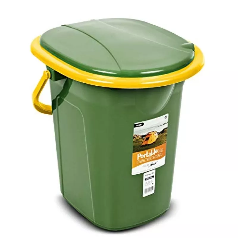 Pārnēsājams tualetes spainis GreenBlue GB320GO — viegls tūrisma kempiņg tualete