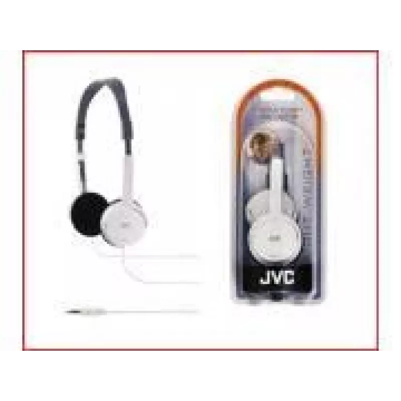 JVC HA-L50W Viegls svars (balts) Austiņas Vadu Mūzika