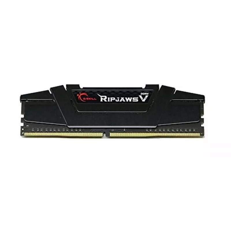 G.SKILL Ripjaws V Series (Intel XMP) DDR4 RAM 64GB (4x16GB) 3200MT/s CL16-18-18-38 1.35V Desktop datora atmiņa UDIMM - melna (F4-3200C16Q-64GVK)