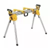 Zāģzāģa statīvs DeWalt DE7033 — alumīnija salokāms statīvs, 4 kājas, pagarināms līdz 2,5 m, kravnesība 227 kg, 16 kg