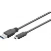 Wentronic Goobay USB 3.0 SuperSpeed kabelis > USB-C™, 3 m - USB 3.0 spraudnis (A tips) > USB-C spraudnis (73141)