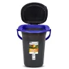 Atkritumu tvertne Greenblue GB320BB Melni Zila Plastmasa 19L