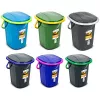 Atkritumu tvertne Greenblue GB320BB Melni Zila Plastmasa 19L